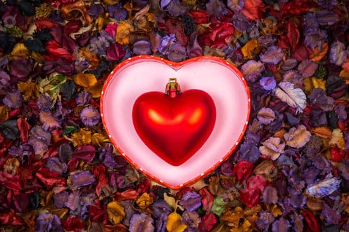 Preview: abstract picture for Valentine day, vintage filter image