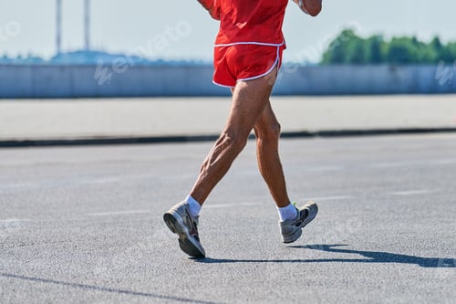 Preview: Running old man.