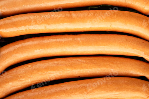 Preview: Sausages poultry meat chicken or turkey tasty snack fresh delicious gourmet food