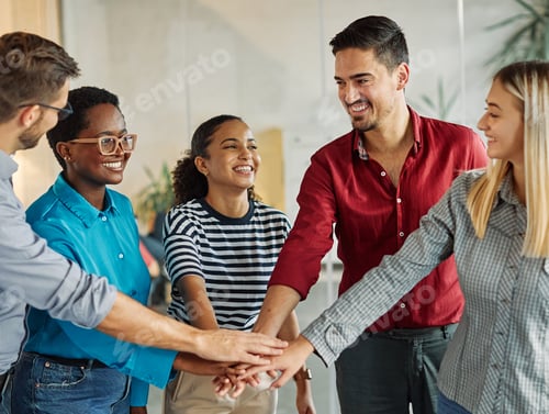 Preview: Young business people having a meeting