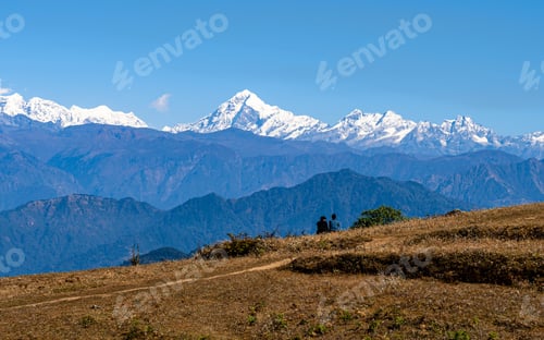 Preview: Landscape view of Mountain range