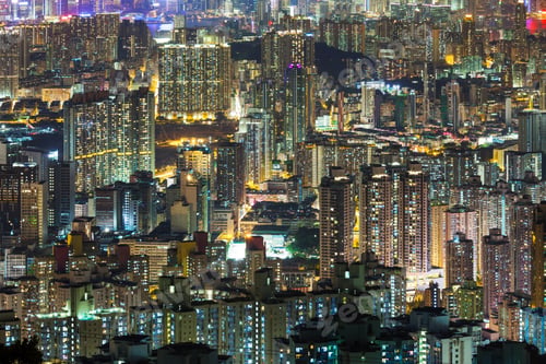 Preview: Hong Kong skyline at night