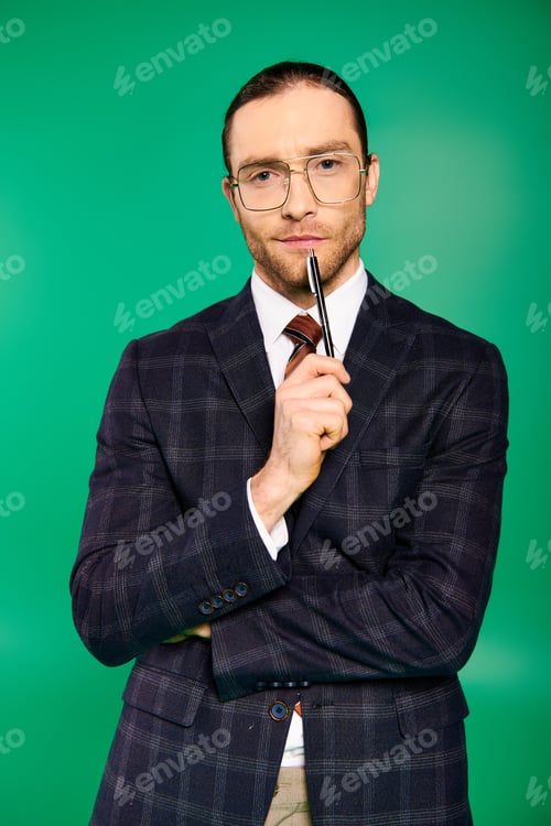 Preview: Dapper Businessman With Cane