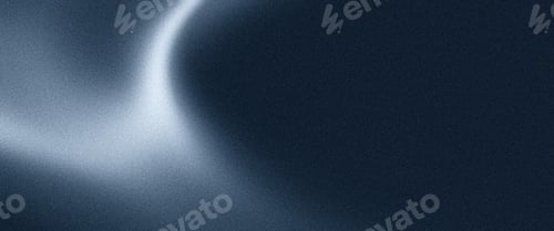 Preview: Abstract dark gray white background blue black color grainy texture gradient header banner design