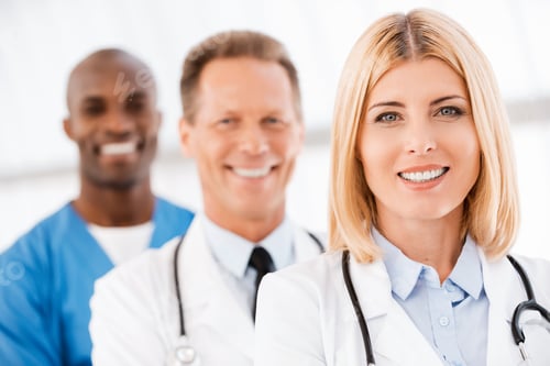 Preview: Medical doctors team.