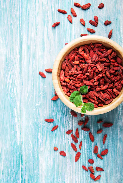 Preview: dry red goji berries