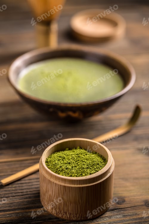Preview: Matcha tea powder