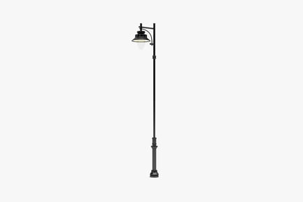 Preview: Tall street lamp with adjustable arm