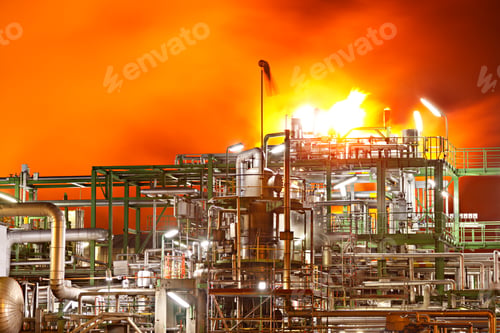 Preview: Fire In A Refinery