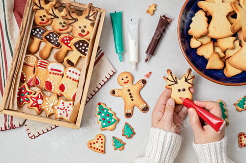 Preview: Traditionals Christmas homemade cookies preparation