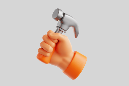 Preview: Hand Holding Hammer