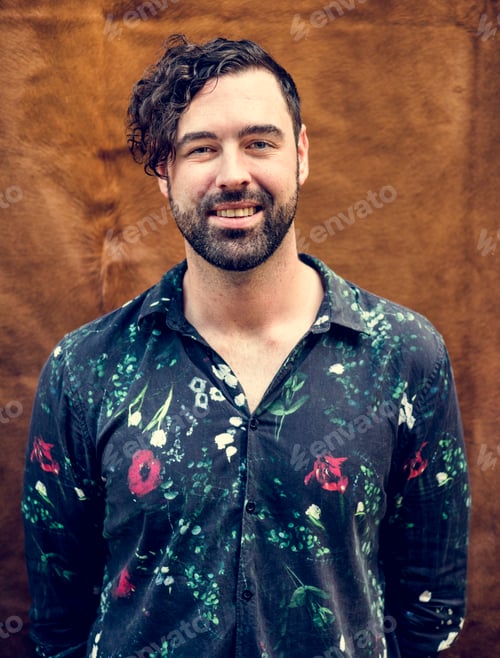 Preview: Portrait of a cheerful man