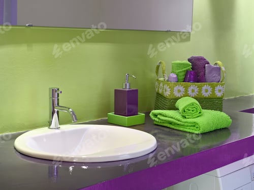Preview: Interiors of a Modern Bathroom