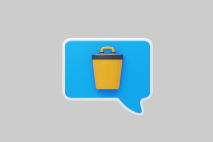 Preview: Delete message gaming interface element