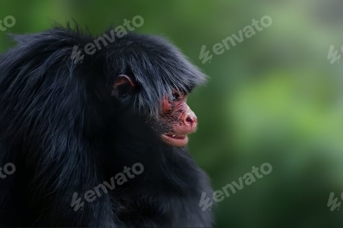 Preview: Red-faced Spider Monkey (Ateles paniscus)