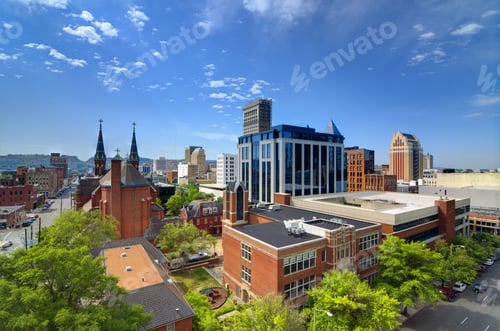 Preview: Metropolitan Skyline Of Downtown Birmingham, Alabama, Usa.