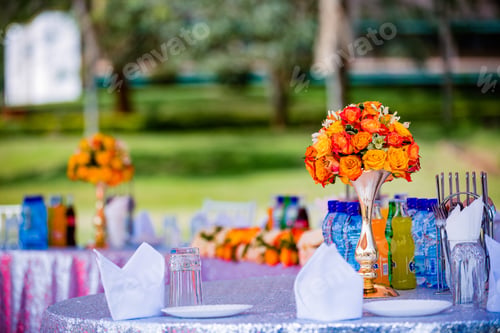 Preview: Wedding Decoration Decor Floral flowers tents stylish ceremony celebrations style