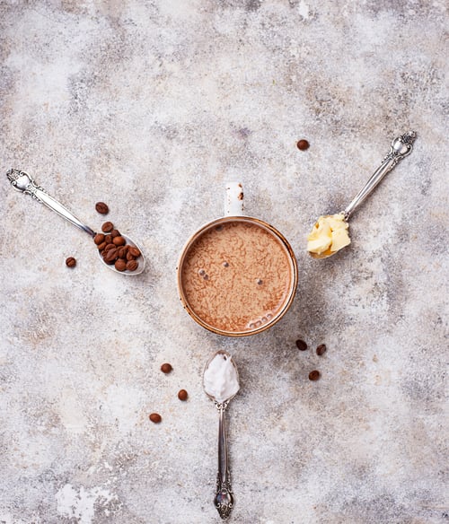 Preview: Bulletproof coffee. Ketogenic low carb drink
