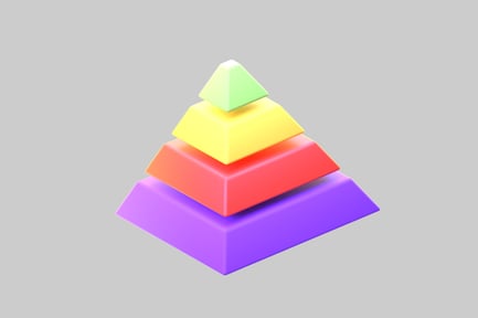 Preview: Business pyramid hierarchy