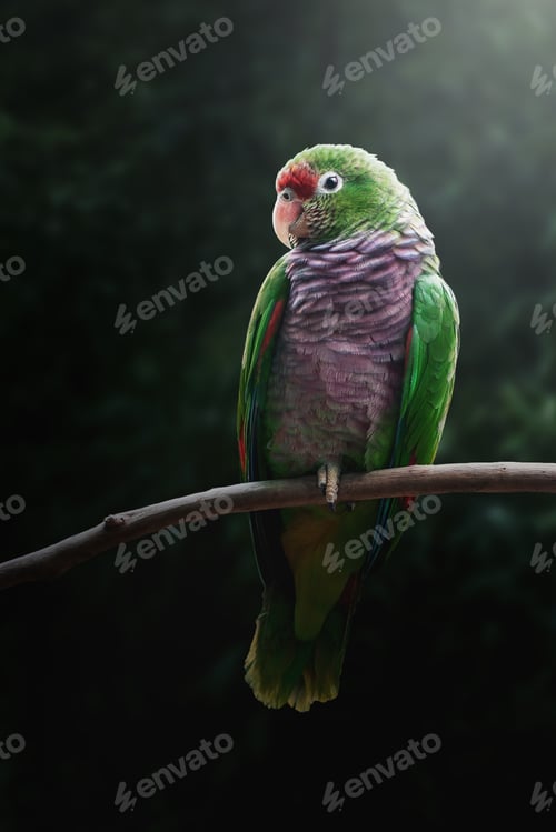 Preview: Vinaceous-breasted Amazon Parrot (Amazona vinacea)