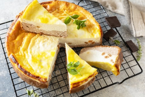 Preview: Ricotta cheesecake or casserole.