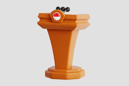 Preview: 3D Pulpit Podium