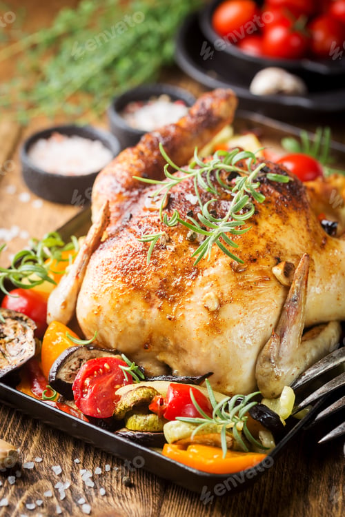 Preview: Baked whole chicken
