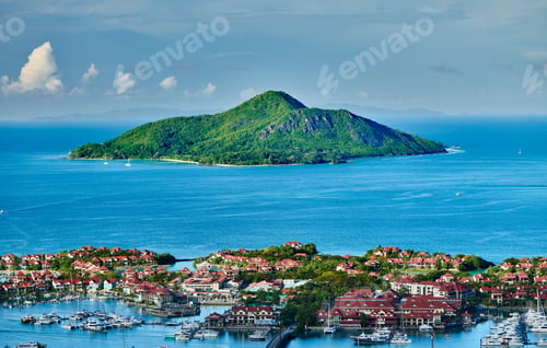 Preview: Overlook of Eden Island, Seychelles, Mahe island