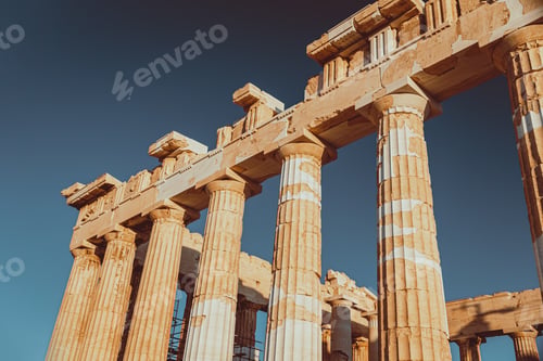 Preview: Beautiful Parthenon Ruins in Athens. Greece