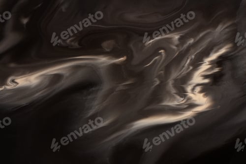 Preview: Abstract flow of liquid paints in mix