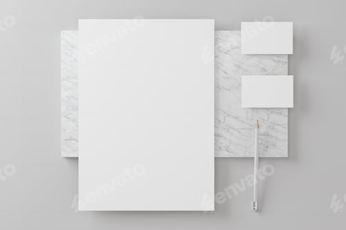 Preview: Branding stationery design. Template for branding design.