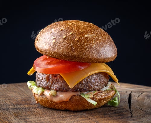 Preview: fresh tasty burger