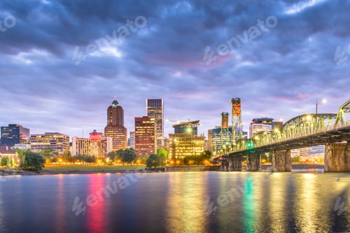 Preview: Portland, Oregon, USA skyline