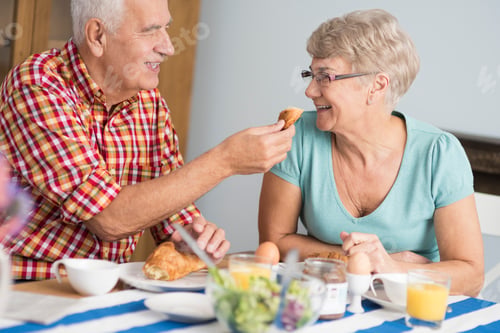 Preview: Croissant served for the breakfast