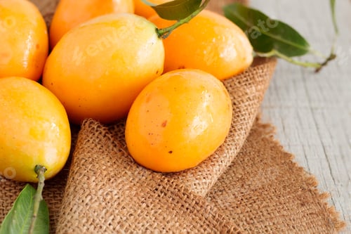 Preview: Fruit of asian on wooden
