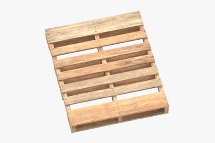Preview: Wood Pallet: Clean and Weathered
