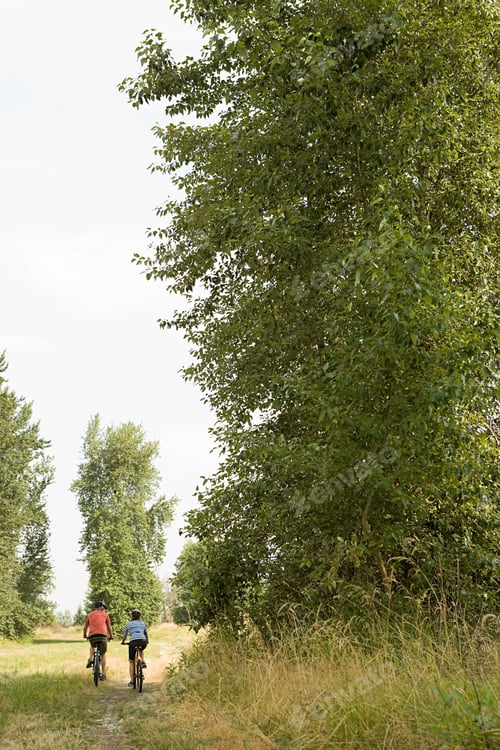 Preview: Cyclist couple