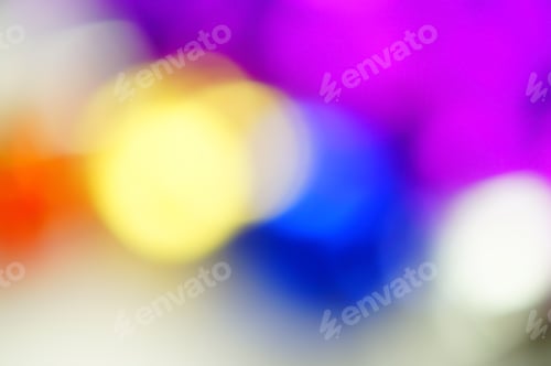 Preview: Vivid Color Blur Bokeh Background