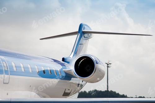 Preview: Jet Airplane Tail