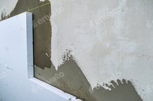 Preview: Close Up Construction Foam Wall Insulation Project