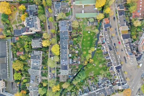 Preview: Aerial shot of residential area