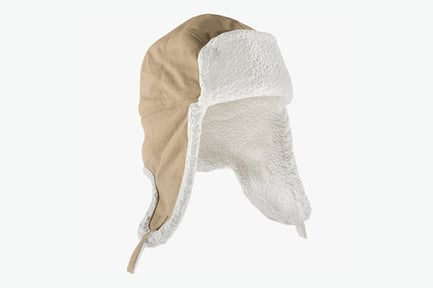 Preview: Women's Winter Ear Flap Hat with Fleece Lining