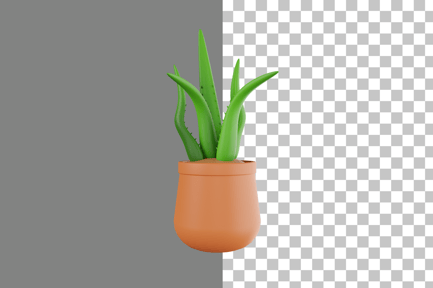Preview: Plant Pot 3D Icon