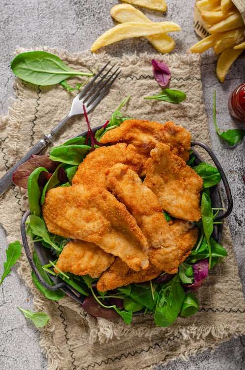 Preview: Chicken chnitzel breaded