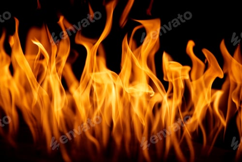 Preview: Fire flames background