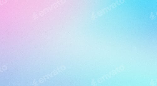 Preview: Blue purple pink grainy gradient background, pastel blurred colors noise texture, banner design