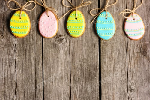 Preview: Easter homemade gingerbread cookie
