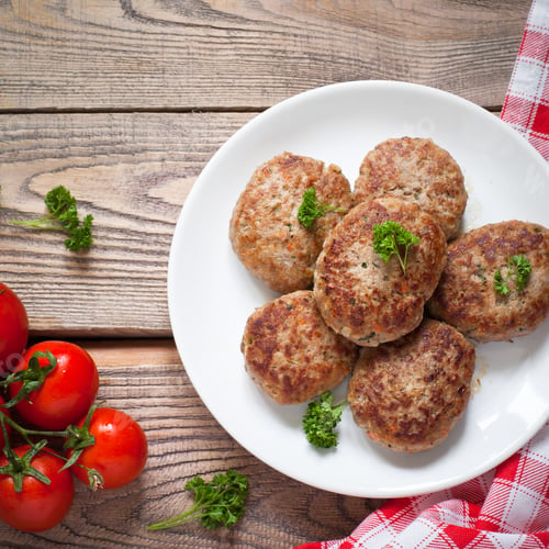 Preview: Fresh fried cutlets