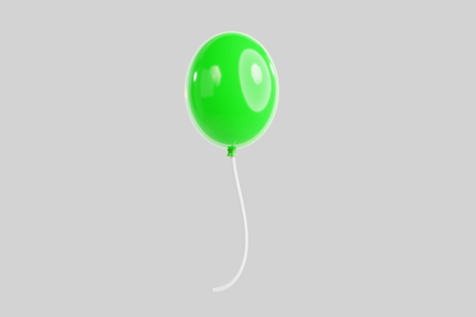 Preview: Green Balloons