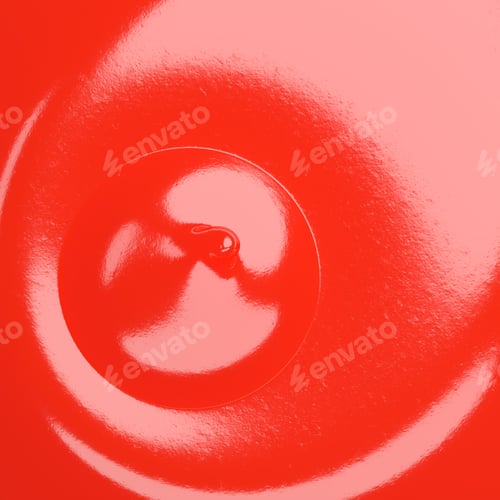 Preview: Abstract Red Circular Background with Glossy Texture